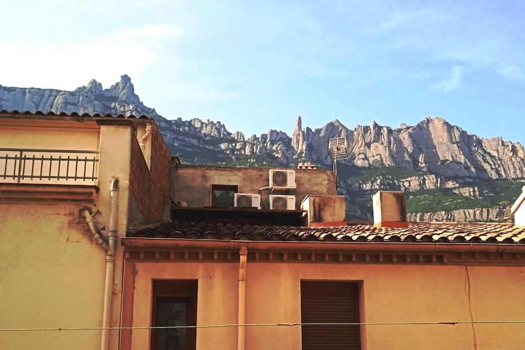 Appartamento Piso Con Desayuno Incluido Y Vistas A La Montana. Monistrol de Montserrat Esterno foto