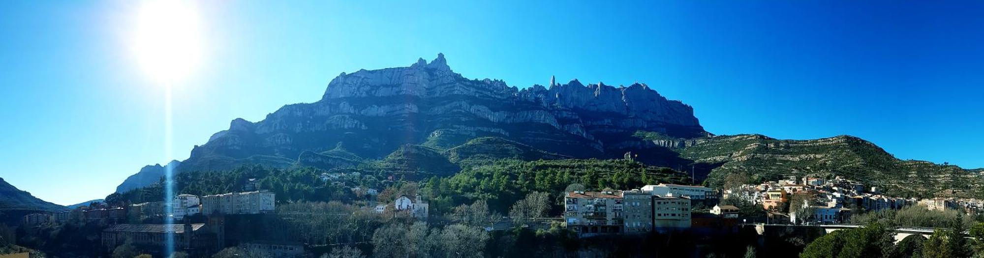 Appartamento Piso Con Desayuno Incluido Y Vistas A La Montana. Monistrol de Montserrat Esterno foto